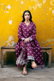 2 Piece - Printed Khaddar Suit - PP-06