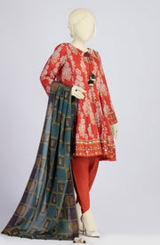 3PC - Printed Lawn - 50006